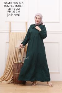 GAMIS RAYON BAHAN ADEM