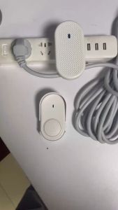 Waterproof Wireless Doorbell with waterproof cover US Plug 320M distance 38 Songs Outdoor gate Door Bell Elderly buzzer