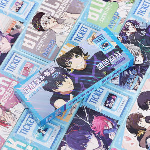 Blue Prison Laser Ticket Bookmark Master Lin Huaile Back to Jie Shiyi Peripheral 40 Self-Printed HD Flash Cards Collection