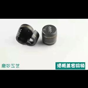 Bottle Password Lock Wine Bottle 3 Digital Combination Lock Cap Number Lock For Wine Liquor Preservation