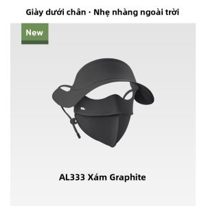 Nón lưỡi trai vải nylon chống tia UV che mặt toàn phần dùng vào mùa hè