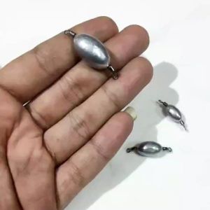 Rolling Sinker Pemberat Umpan Pancing Carolina Rig Softlure Ajing Rayap Paddle Curly Tail Kalen