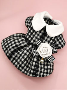 Princess Style Spring Autumn Pet Clothes for Small Dogs And Cats Fragrant Style Puppy Skirt Cute Animal Outfits Pet Apparel