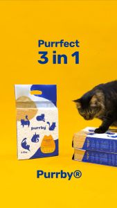 Purrby® Mixed & Tofu Cat Litter Family Pack [4 x 2.5kg]