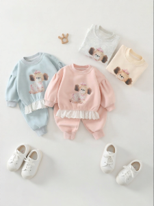 Fashionable Childrens Set Hoodie Trousers S