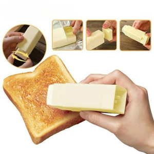 Portable Butter Dish Serving Tray Butter Container Butter Box Serveware With Lid for Home Kitchen Breakfast