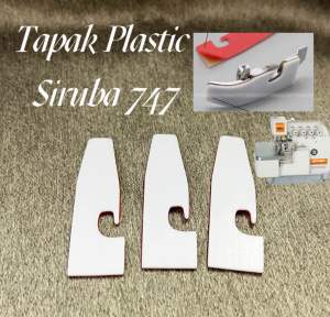 1PCS/Overlock Tapak Telfon Base/747 700 794// Mesin Jahit tepi industri/Tapak Jahit Tepi/Tapak Plastic/Tapak Plastik/Presser Foot