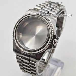 Vỏ Đồng Hồ Bằng Thép Không Gỉ Màu Bạc RICHUS 36mm Với Kính Sapphire Dành Cho Các Bộ Máy NH35 NH36 ETA2824 2836 Miyota8215 DG