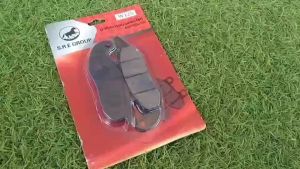 ผ้าเบรคดิสหน้า S.R.E WAVE125/WAVE100S/SONIC/MSX งานเเท้ผสมทองเหลือง