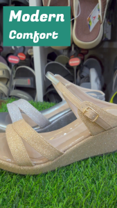 GF Shoe LumiStrap Wedge Sandals G 398-477