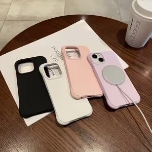 Silicone Magnetic Wireless Charging Case For iPhone 17 Pro Max 16 15 14 Plus 13 12 11 promax For Magsafe Soft Shockproof Cover