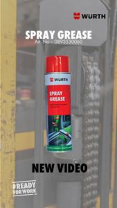 Wurth Spray Grease - Minyak Pelumas Sintetis Serba Guna
