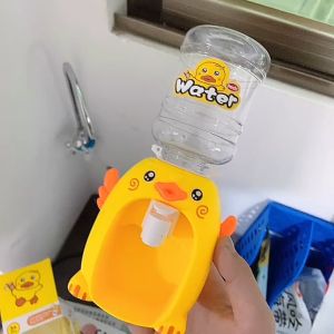 Dispenser Mainan Mini Galon Portable Anak Air Minum Karakter animal bear katak bebek