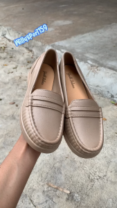 Sepatu Wanita Jelly Ringan Flatshoes Karet Motif Polos Untuk Fashion Trendi