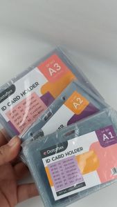 Dataflex ID Card A3 Case Plastik Mika / Name Tag Holder VC-503