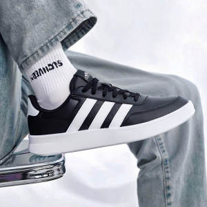 adidas | Giày Sneaker Cổ Thấp Màu Đen Mới Thu 2026 Cho Nam
