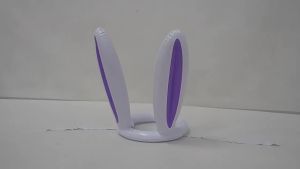 Inflatable Easter Bunny Ears Ring Game Colorful Rabbit Ears Headband With Rings Fun Inflatable Toy For Easter Party Games