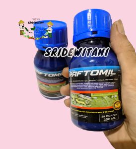 INSEKTISIDA RAFTOMIL 530SC ISI 250 ML Pengendali Hama Ulat Tanaman Ulate Demolish Abacel Emacel