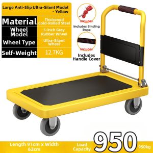 SIVASS | Portable Folding Hand Trolley for Moving Carts