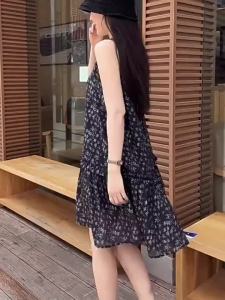 Spring/Summer Casual Sleeveless Floral Dress
