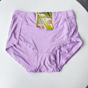 Comfortable Mid-High Waist Womens Underwear Soft Modal Fabric Seamless Anti-Bacterial Daily Use Pure Color Ladies Panties