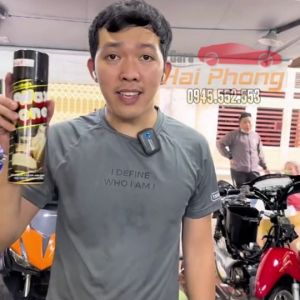 Chai xịt rửa ghế da nội thất xe hơi - Waxone xịt bóng dưỡng ghế da ô tô xe máy