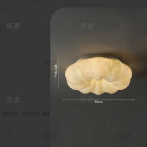 LSHE | Simplified Style Silk Handmade Ceiling Light