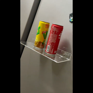 Havedee ชั้นวางอะคริลิคติดผนัง แข็งแรง ทนทาน ติดตั้งง่าย วางโชว์สินค้า ที่เก็บของ ขนาด 30*10*3CM มี2สี