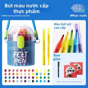 deli | Bộ Vẽ Chất Liệu An Toàn Thực Phẩm Phong Cách Dopamine Cho Trẻ Em và Học Sinh