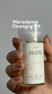 NLab Macadamia Cleansing Oil | Makeup Remover | Facial Cleanse | Remove Impurities | Gentle Cleansing