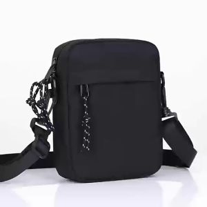 Sling Bag Beg Silang Lelaki Men Bag Waist Bag Waterproof Chest Bag Strap Crossbody Pouch Messenger Side Bag Black Bag
