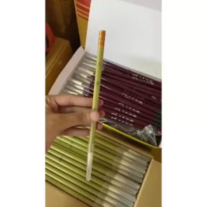 พู่กัน พู่กันจีน ด้ามไม้ไผ่ พู่กันระบายสี พู่กันวาดภาพ พู่กันงานอเนกประสงค์ (12ด้าม/แพ็ค)