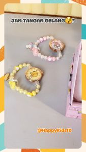 Jam Tangan Gelang Aksesoris Fashion Anak Perempuan Sanrio & Hello Kitty