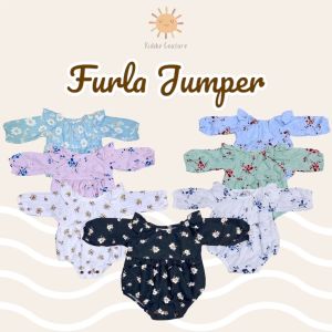 Maybee Kids - Furla Jumper Bayi Perempuan Ruffle Newborn