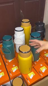 Bình giữ nhiệt WL32 1500ml  inox 304 công nghệ sơn chống xước 2 lớp cách nhiệt có quai xách chắn chắc