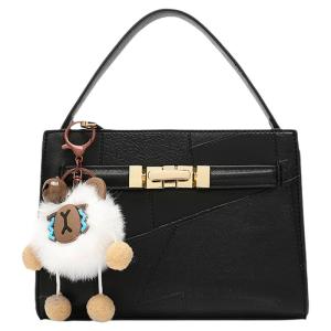 Casual Crossbody Bag Womens Fashion Kelly Handbag Handheld Shoulder Dual Purpose Bag Leisure Slant Bag City Simple Style PU Leather