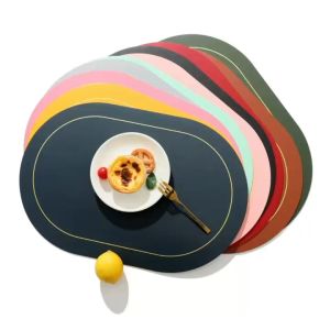 【Perfect Deco】Placemat Table Mat  Coaster Cup Mat Plate Mat . Water proof & oil proof Tablemat Placemat Dining Table Decoration Dining Table