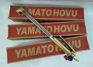 Tay cắt oxy gas Yamato đèn cắt gió đá tay cắt dạng bóp Yamato chính hãngtặng kèm 1 bép cắt Koike chất lượng