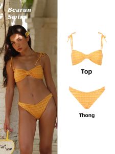 Gathering Bikini Swimwear