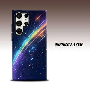 BILIBILI | Rainbow Meteor For Samsung Galaxy S26 S25 S24 A56 A36 Dual Layer Luxury Fashion Full Lens Protective Case