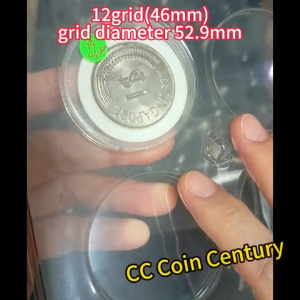 PCCB MINGT Storage Sheets For Capsuled Coins *fit in Widen File Folder -Stationery