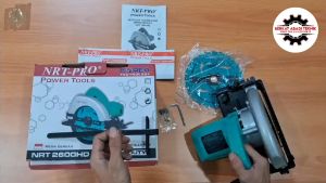 NRT-PRO NORITA 2600HD Circular Saw 7 Inch Gergaji Listrik Circle Potong Kayu Mesin 2600 HD