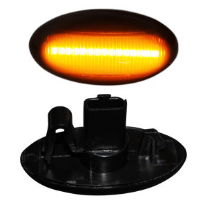 LED dynamic turn signal flowing side indicator light for Peugeot 307 206 207 407 107 607 and Citroën C1 C2 C3 C5