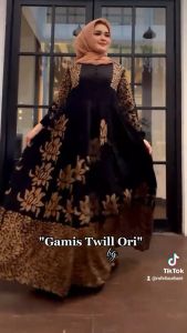 Gamis Twill bg Collection Terbaru