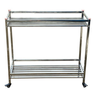 2-tier Mobile Suitable for Orchids Flower Stand