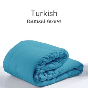 BEDCOVER SINGLE POLOS TANPA SPREI BADCOVER SELIMUT TEBAL 120x200