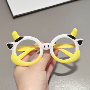 Cool Baby Cartoon Sunglasses Childrens Fashion Summer Sun Protection Eyewear Boys Girls Little Cow Shades Cute Eyeglasses