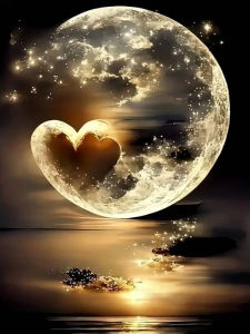 Jigsaw Puzzle for Adults 500/1000/1200/2000PCS Moon Seascape Scenery Paper Puzzle Home Wall Decoration Gift Idea