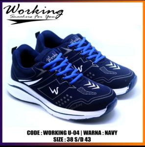 Working Sneakers For You Sepatu Running Pria U-04