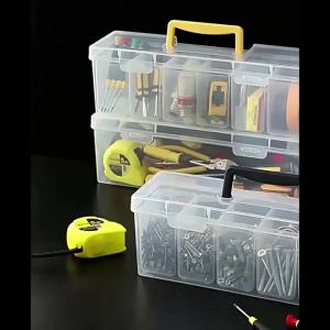 1/7 Chiếc Hộp Đựng Gia Vị Bằng Nhựa Có Tay Cầm Kín Hơi Thực Phẩm Hộp Đựng Gia Vị Cho Tủ Bếp Nhà Tổ Chức Sử Dụng Tại Nhà